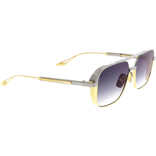 Sunglasses, male, , Size: ONE SIZE Luxury Gold Plated Sunglasses - Dita - Modalova