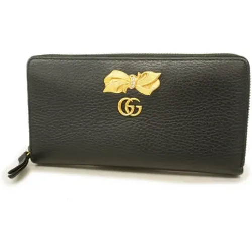 Pre-owned Leather wallets , female, Sizes: ONE SIZE - Gucci Vintage - Modalova