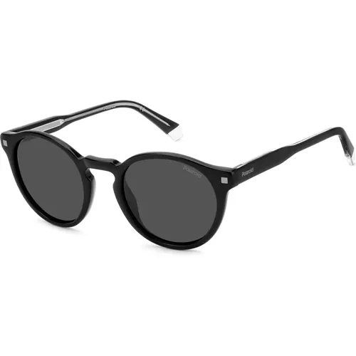 Schwarz/Graue Sonnenbrille PLD 4150 Stil,Sonnenbrille,Sunglasses - Polaroid - Modalova