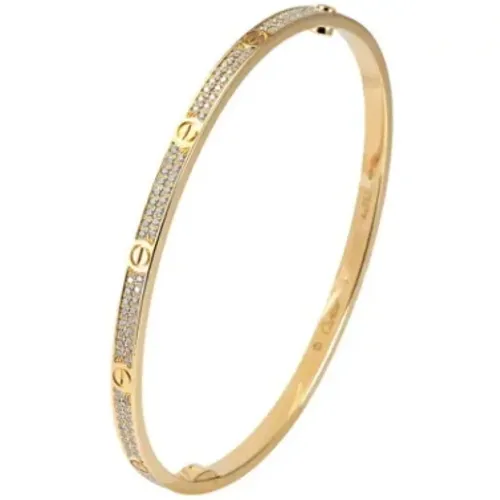 Pre-owned Jewellery, female, , Size: ONE SIZE Pre-owned Gold bracelets - Cartier Vintage - Modalova