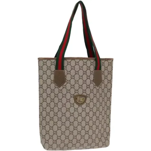 Pre-owned Tote Bags, female, , Size: ONE SIZE Pre-owned Leather totes - Gucci Vintage - Modalova