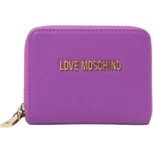 Wallets & Cardholders, female, , Size: ONE SIZE Stylish Wallets & Cardholders - Love Moschino - Modalova