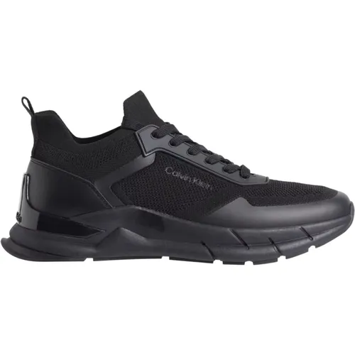 Schwarze Schnürsport Schuhe - Calvin Klein - Modalova