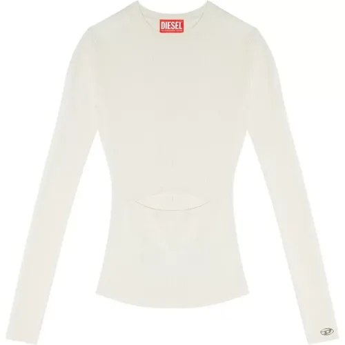 Stylische Sweaters für Männer und Frauen , Damen, Größe: M - Diesel - Modalova