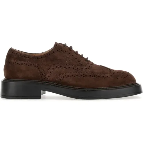 Flat Shoes , male, Sizes: 7 1/2 UK, 10 UK, 8 1/2 UK - TOD'S - Modalova