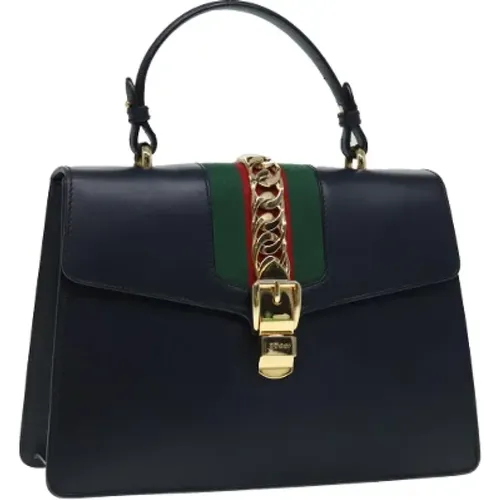 Pre-owned Leather handbags , female, Sizes: ONE SIZE - Gucci Vintage - Modalova