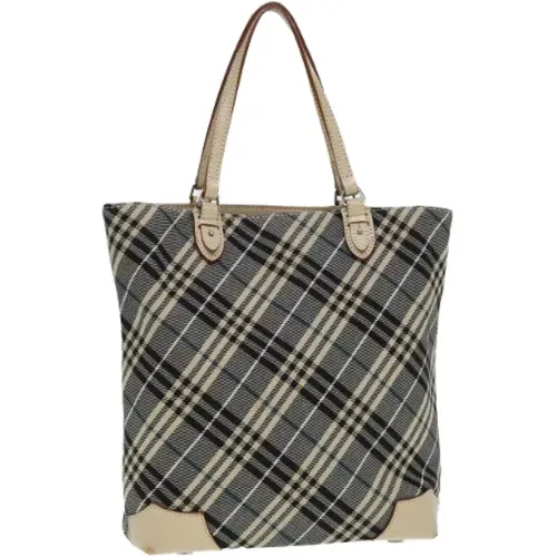 Pre-owned Tote Bags, female, , Size: ONE SIZE Pre-owned Canvas totes - Burberry Vintage - Modalova