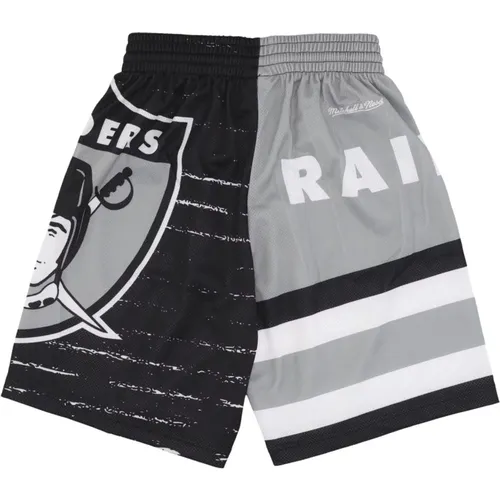 Casual Shorts, male, , Size: XL NFL Jumbotron 3.0 Basketball Shorts - Mitchell & Ness - Modalova