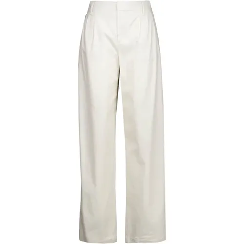 Wide Trousers , female, Sizes: W28 L34, W27 L34, W31 L34 - drykorn - Modalova