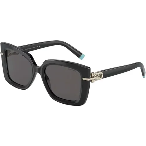 Dark Grey Sunglasses TF 4205,/Grey Shaded Sunglasses - Tiffany - Modalova