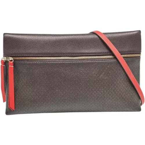 Pre-owned Cross Body Bags, female, , Size: ONE SIZE Pre-owned Coated canvas handbags - Carolina Herrera Pre-owned - Modalova