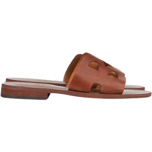 Leather Slides , female, Sizes: 6 UK - Ballantyne - Modalova