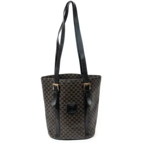 Pre-owned Tote Bags, female, , Size: ONE SIZE Pre-owned Canvas celine-bags - Celine Vintage - Modalova