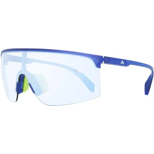 Sunglasses, male, , Size: ONE SIZE Mono-Lens Sunglasses with Photochromatic Mirrored Effect - Adidas - Modalova