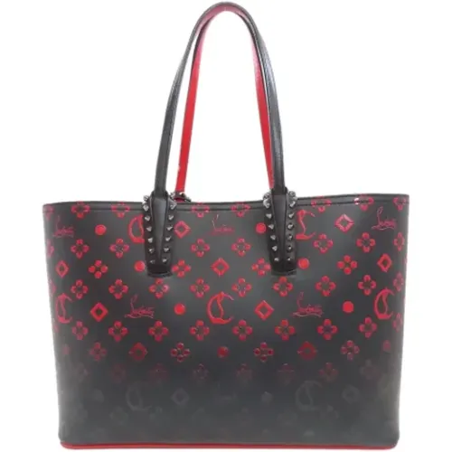 Pre-owned Tote Bags, female, , Size: ONE SIZE Pre-owned Leather shoulder-bags - Christian Louboutin Pre-owned - Modalova