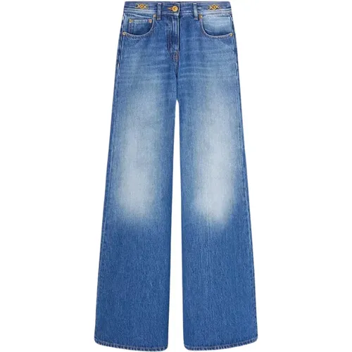 Stone Wash Denim Jeans , female, Sizes: W27, W28, W26 - Versace - Modalova