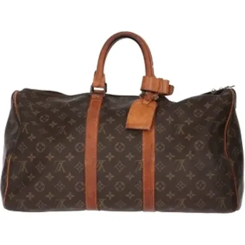 Pre-owned Weekend Bags, female, , Size: ONE SIZE Pre-owned Canvas louis-vuitton-bags - Louis Vuitton Vintage - Modalova