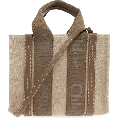‘Small Tote’ Shopper Bag , female, Sizes: ONE SIZE - Chloé - Modalova