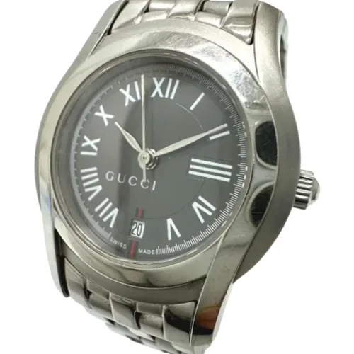 Pre-owned Stainless Steel watches , female, Sizes: ONE SIZE - Gucci Vintage - Modalova