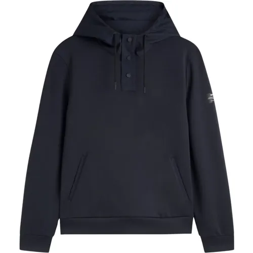 Hoodies, male, , Size: L Navy Sweatshirt 161 - Ecoalf - Modalova