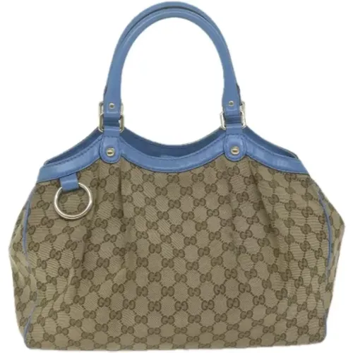 Pre-owned Handbags, female, , Size: ONE SIZE Pre-owned Canvas handbags - Gucci Vintage - Modalova