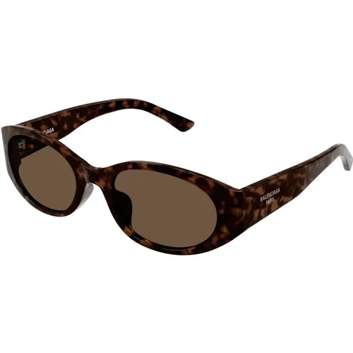 Bb0369Sk 002 Sunglasses , female, Sizes: 55 MM - Balenciaga - Modalova