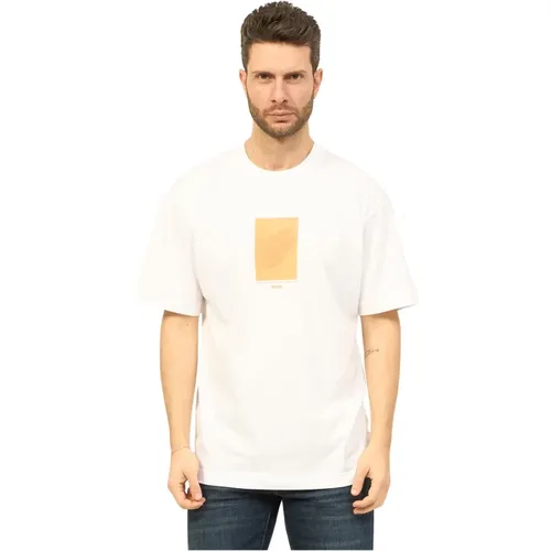 T-Shirts , male, Sizes: 2XL, M, S, L, XL - Hugo Boss - Modalova