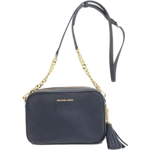 Pre-owned Cross Body Bags, female, , Size: ONE SIZE Pre-owned Leather shoulder-bags - Michael Kors Pre-owned - Modalova