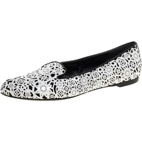 Pre-owned Flats, female, , Size: 7 US Pre-owned Suede flats - Alexander McQueen Pre-owned - Modalova