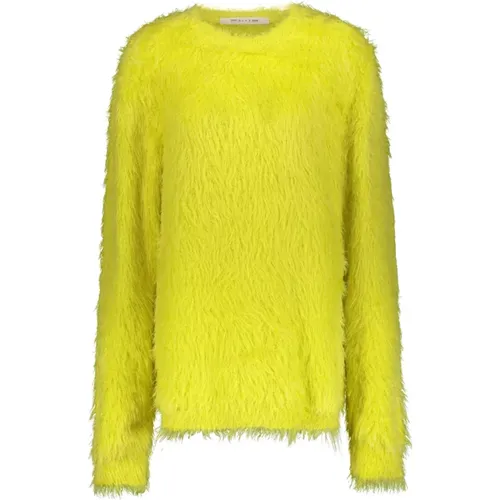 Textured Crewneck Sweater , female, Sizes: L - 1017 Alyx 9SM - Modalova