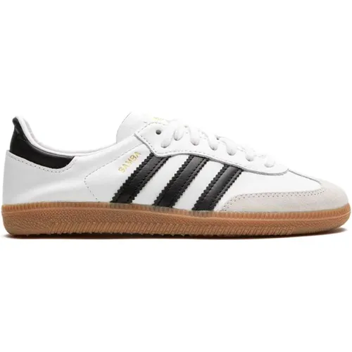 Sneakers, male, , Size: 10 US Samba Decon Leather Sneakers - Adidas - Modalova