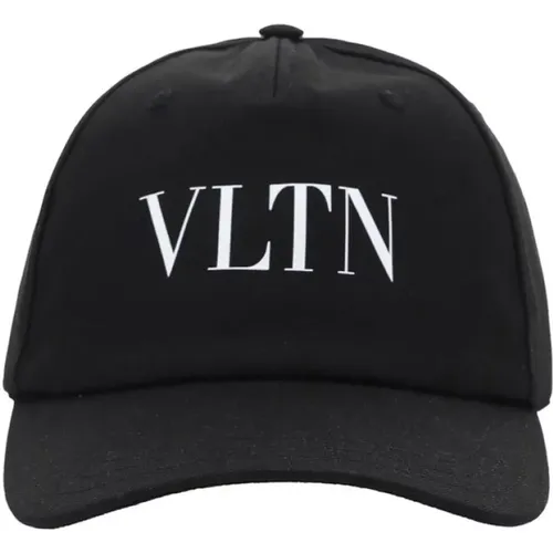 Caps, male, , Size: 59 CM Cotton Logo Hat - Valentino Garavani - Modalova