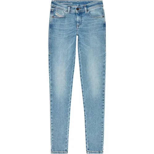 Super Skinny Jeans - Zeitloses Silhouette , Damen, Größe: W26 L32 - Diesel - Modalova