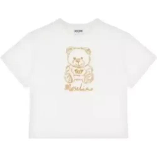 Wolkenmuster Kinder T-shirt - Moschino - Modalova