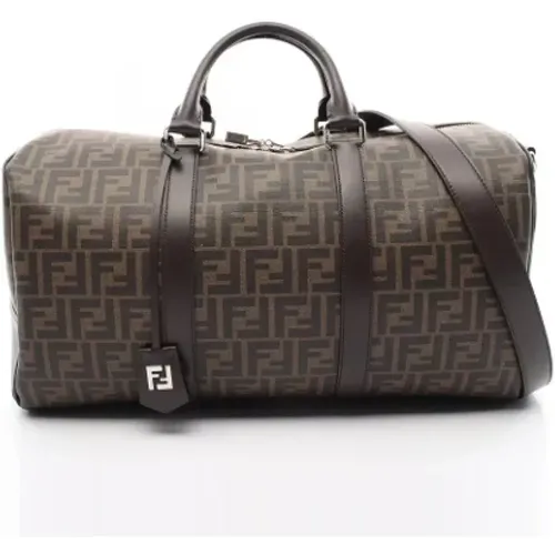 Pre-owned Weekend Bags, unisex, , Size: ONE SIZE Pre-owned Leather handbags - Fendi Vintage - Modalova