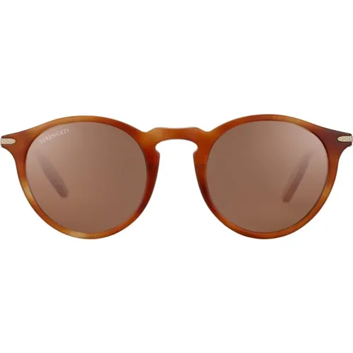 Sunglasses, unisex, , Size: ONE SIZE Modern and Sporty Sunglasses - Caramello - Serengeti - Modalova