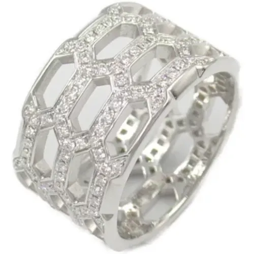 Pre-owned Metal rings , female, Sizes: ONE SIZE - Bvlgari Vintage - Modalova