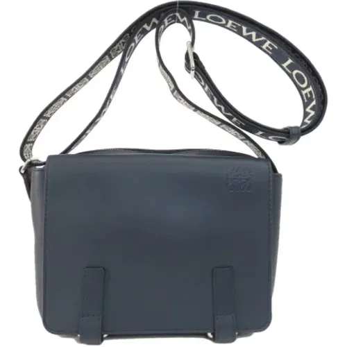 Pre-owned Cross Body Bags, female, , Size: ONE SIZE Pre-owned Leather shoulder-bags - Loewe Pre-owned - Modalova