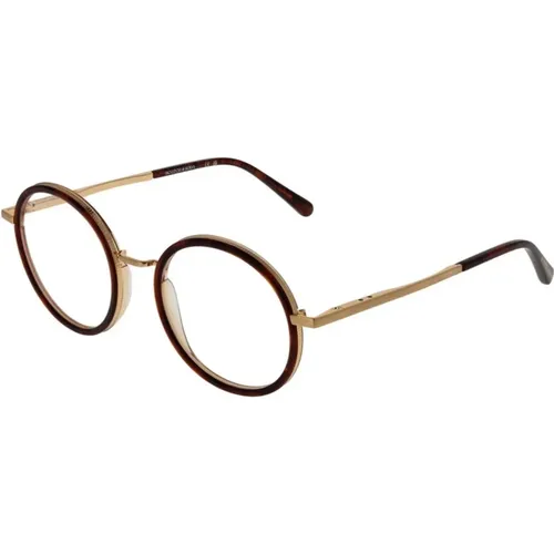 Glasses, male, , Size: ONE SIZE Metal & Plastic Round Optical Frames - Scotch & Soda - Modalova