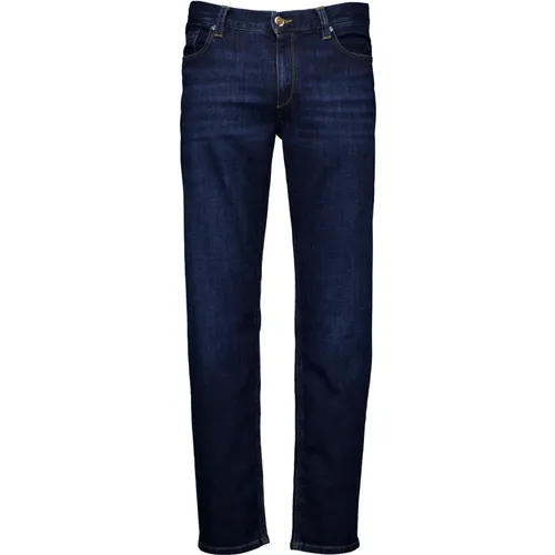 Blaue Jeans Stylisches Modell - Alberto - Modalova