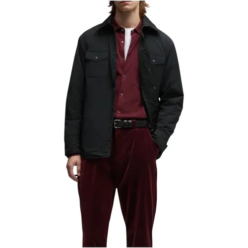 Light Jackets, male, , Size: L Mini Field Jacket Vento - Aspesi - Modalova