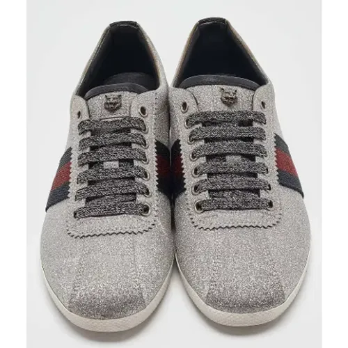 Pre-owned Fabric sneakers , female, Sizes: 5 UK - Gucci Vintage - Modalova