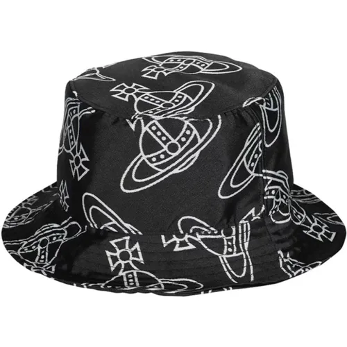 Luxurious Logo Bucket Hat , male, Sizes: L/XL - Vivienne Westwood - Modalova