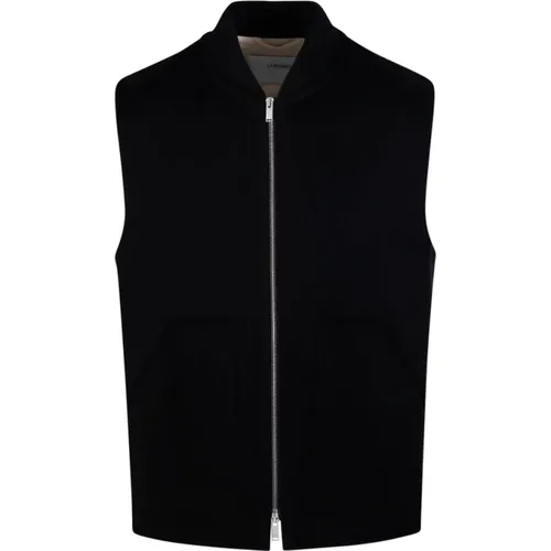 Vests, male, , Size: L Stylish Vest Jacket for Men - Lardini - Modalova