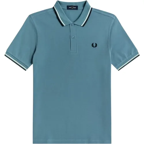 M3600 Twin Tipped Cotton Polo , male, Sizes: 3XL, S - Fred Perry - Modalova