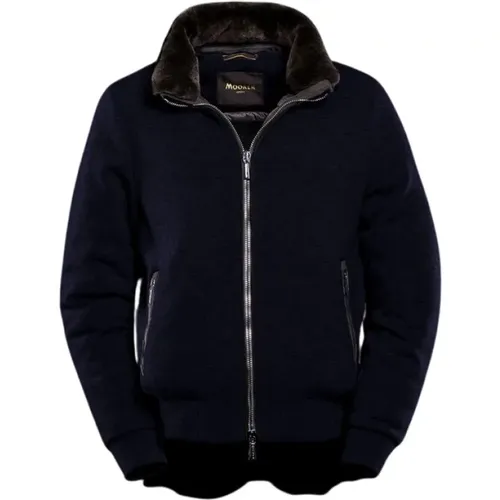 Bomber Jackets , male, Sizes: L - Moorer - Modalova