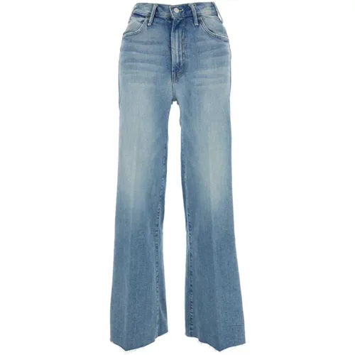 Roller Fray Denim Jeans , Damen, Größe: W31 - Mother - Modalova