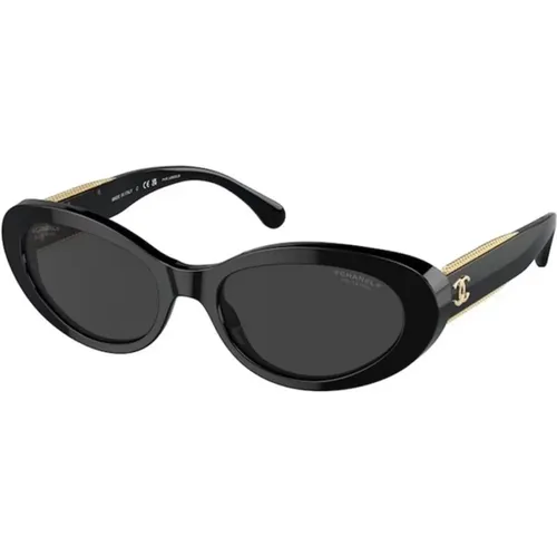 Polarized Sunglasses , unisex, Sizes: 54 MM - Chanel - Modalova