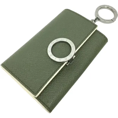 Pre-owned Accessories, female, , Size: ONE SIZE Pre-owned Leather key-holders - Bvlgari Vintage - Modalova