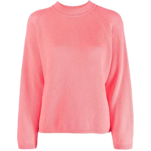 Rib Roundneck Sweater , female, Sizes: S, M, XS, L - Forte Forte - Modalova